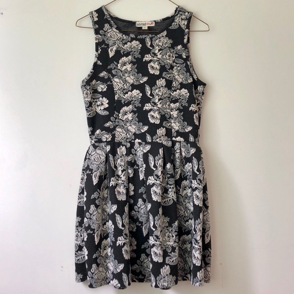 Black Floral Dress